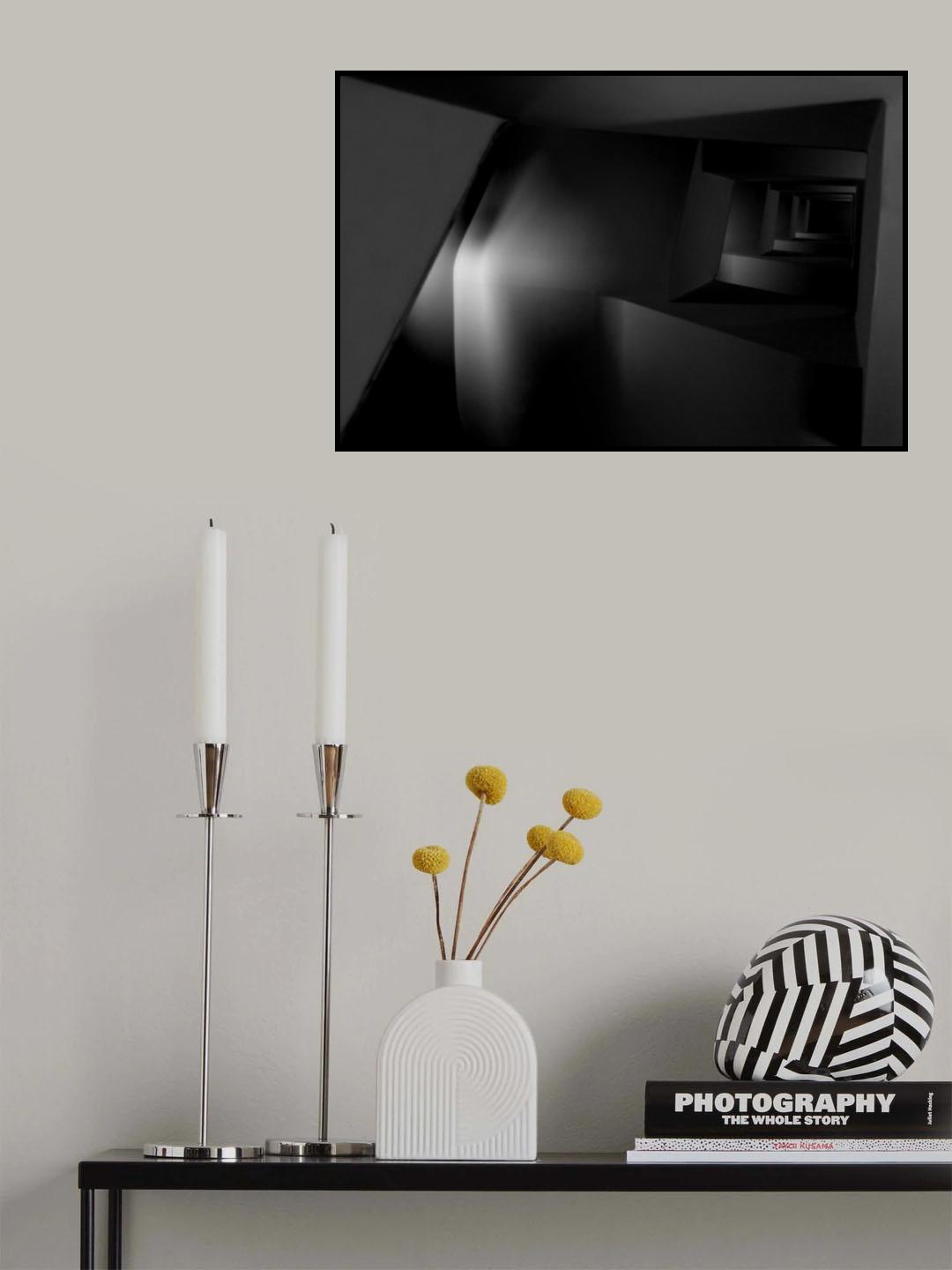 Dark Spiral Poster och Canvastavla