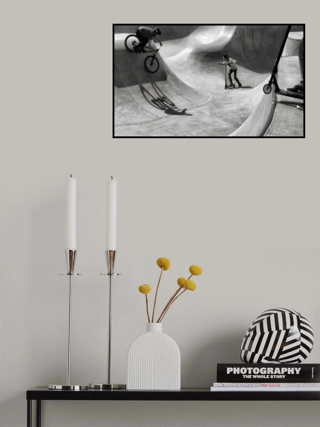 Heavy Traffic Poster och Canvastavla