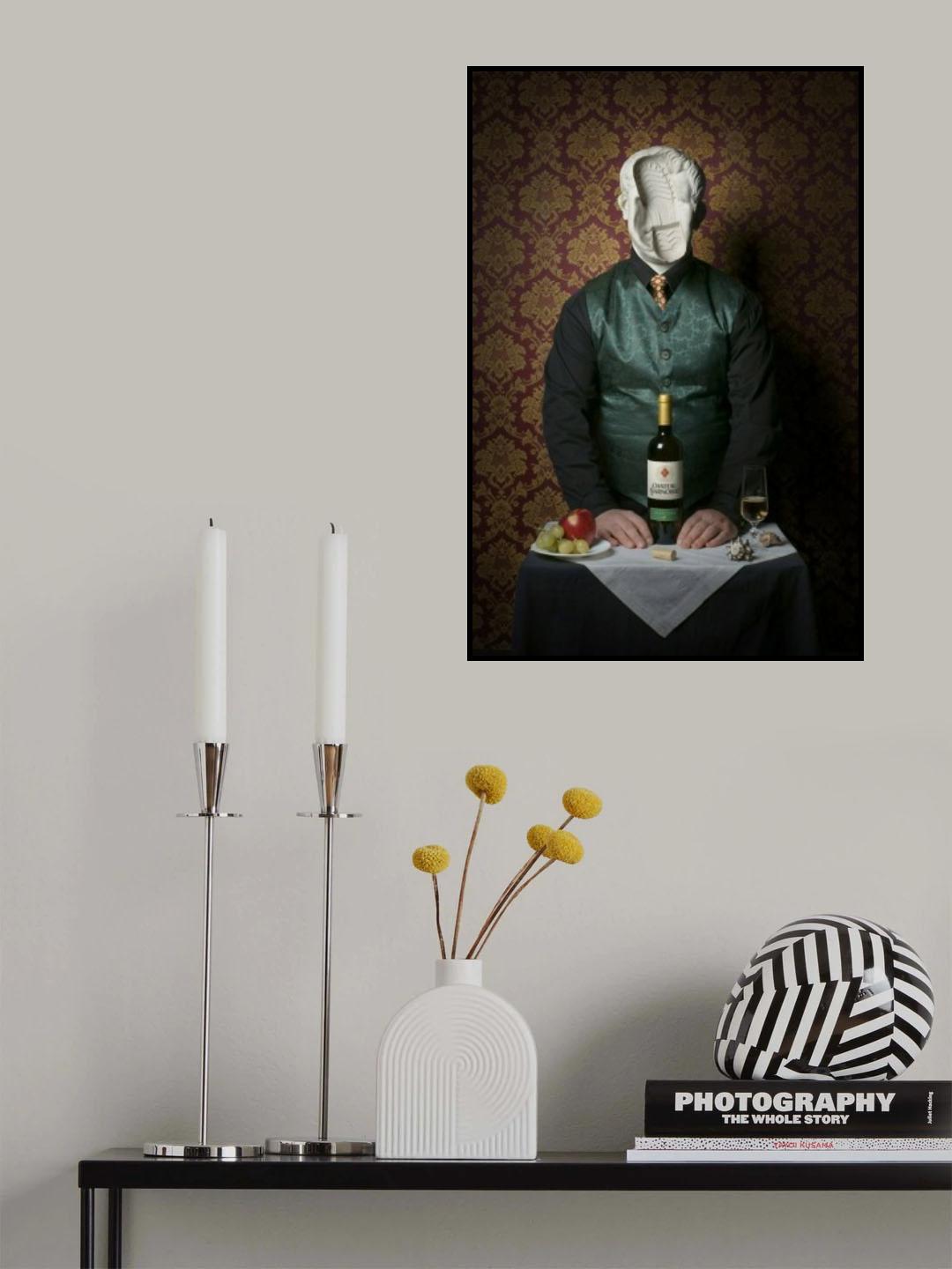 White wine Poster och Canvastavla