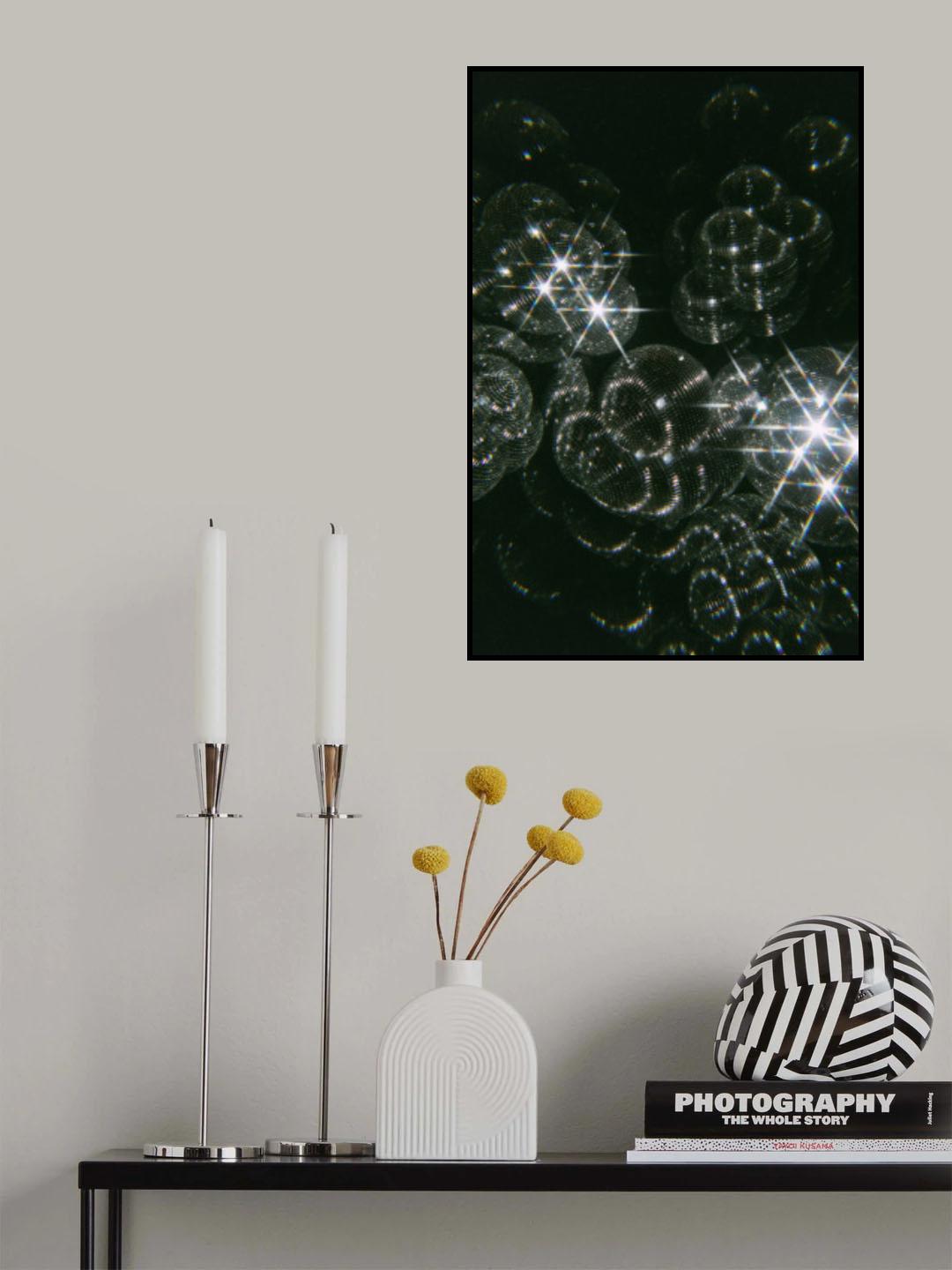 Disco Kaleidoscope - Portrait Poster och Canvastavla