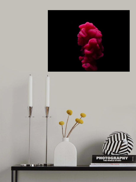 Abstract color paint splash Poster och Canvastavla