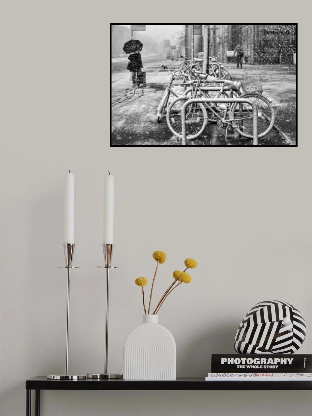 First snow Poster och Canvastavla