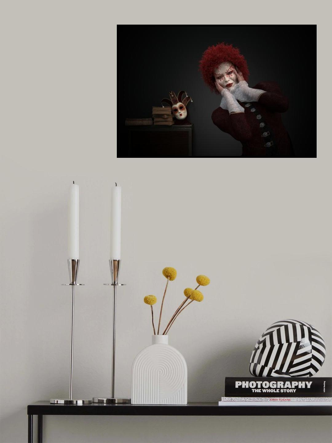 lost face Poster och Canvastavla