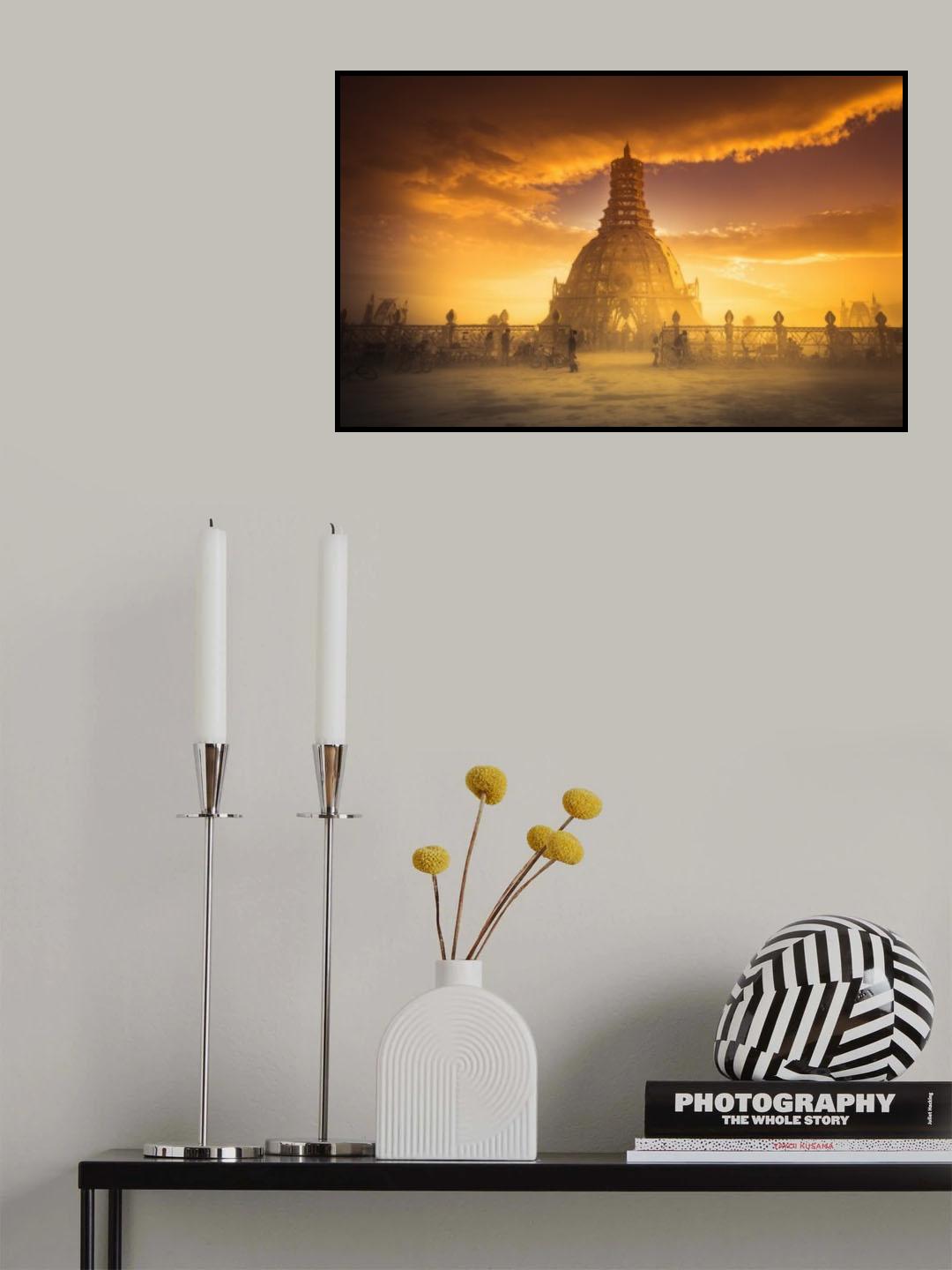 Temple of Grace Poster och Canvastavla