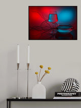 From the series "Experiments with glass" Poster och Canvastavla