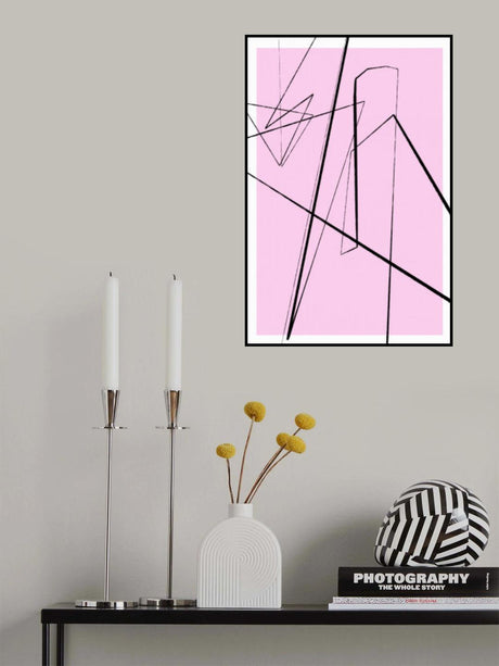 Angular Lines No 10 Poster och Canvastavla