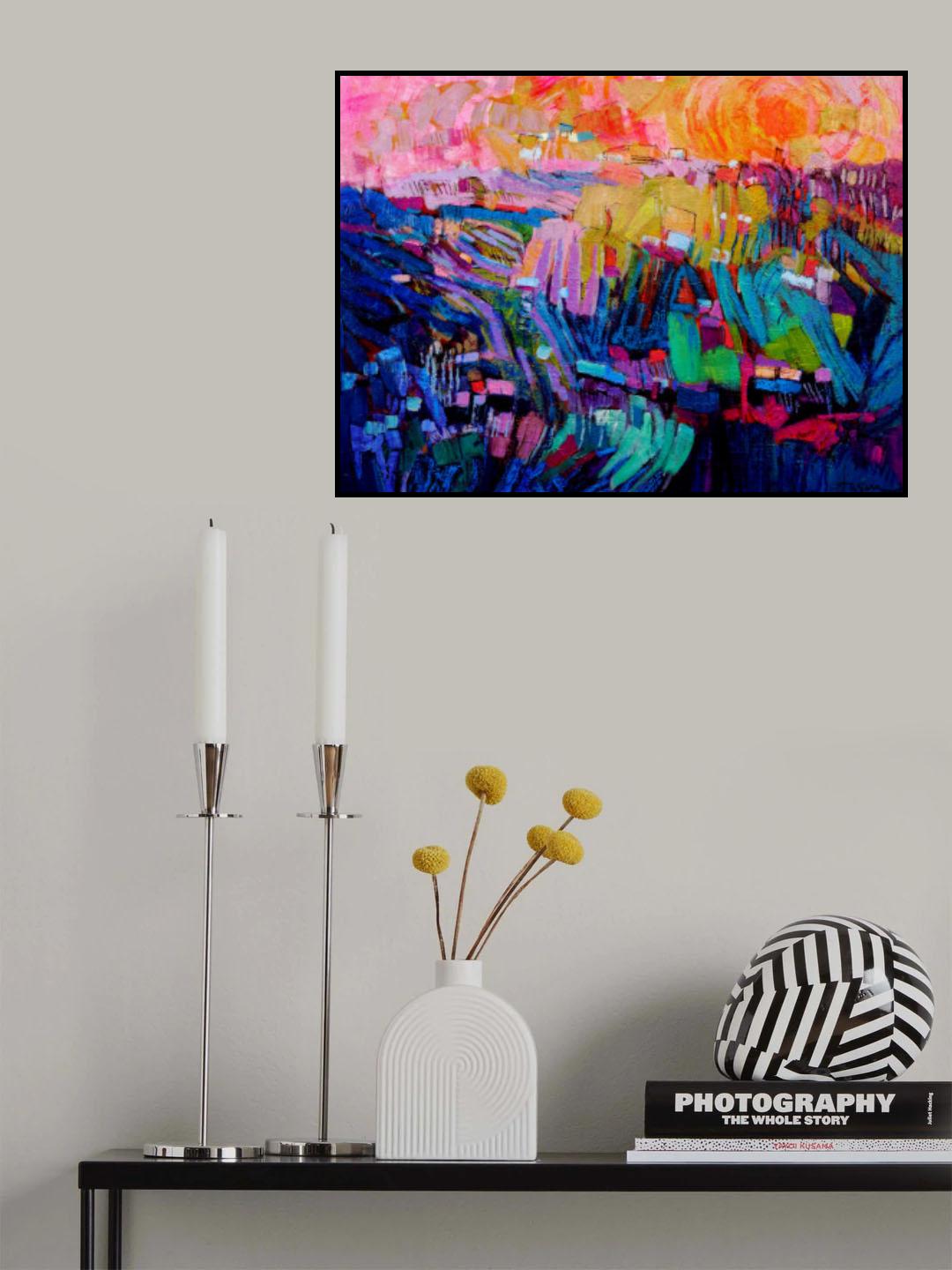 Df346 Mountaindream Poster och Canvastavla