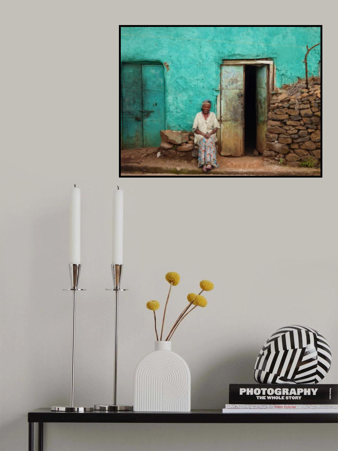 lonely and  happy Poster och Canvastavla