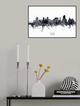 Tulsa Oklahoma Skyline Poster och Canvastavla