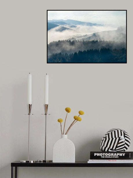Early morning at Morvan Poster och Canvastavla