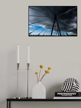 Bridge under troubled skies Poster och Canvastavla