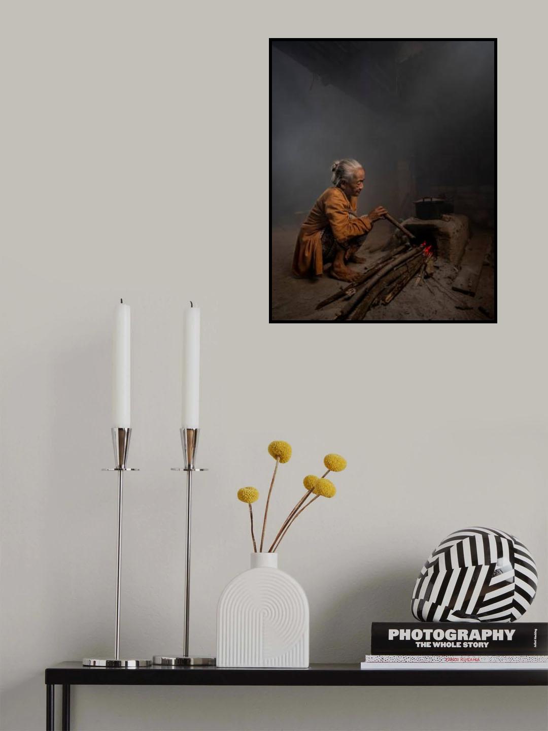 traditional kitchen Poster och Canvastavla