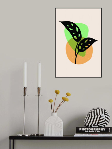 Abstract Botanical #1 Poster och Canvastavla