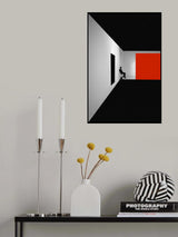 Simple Red Poster och Canvastavla