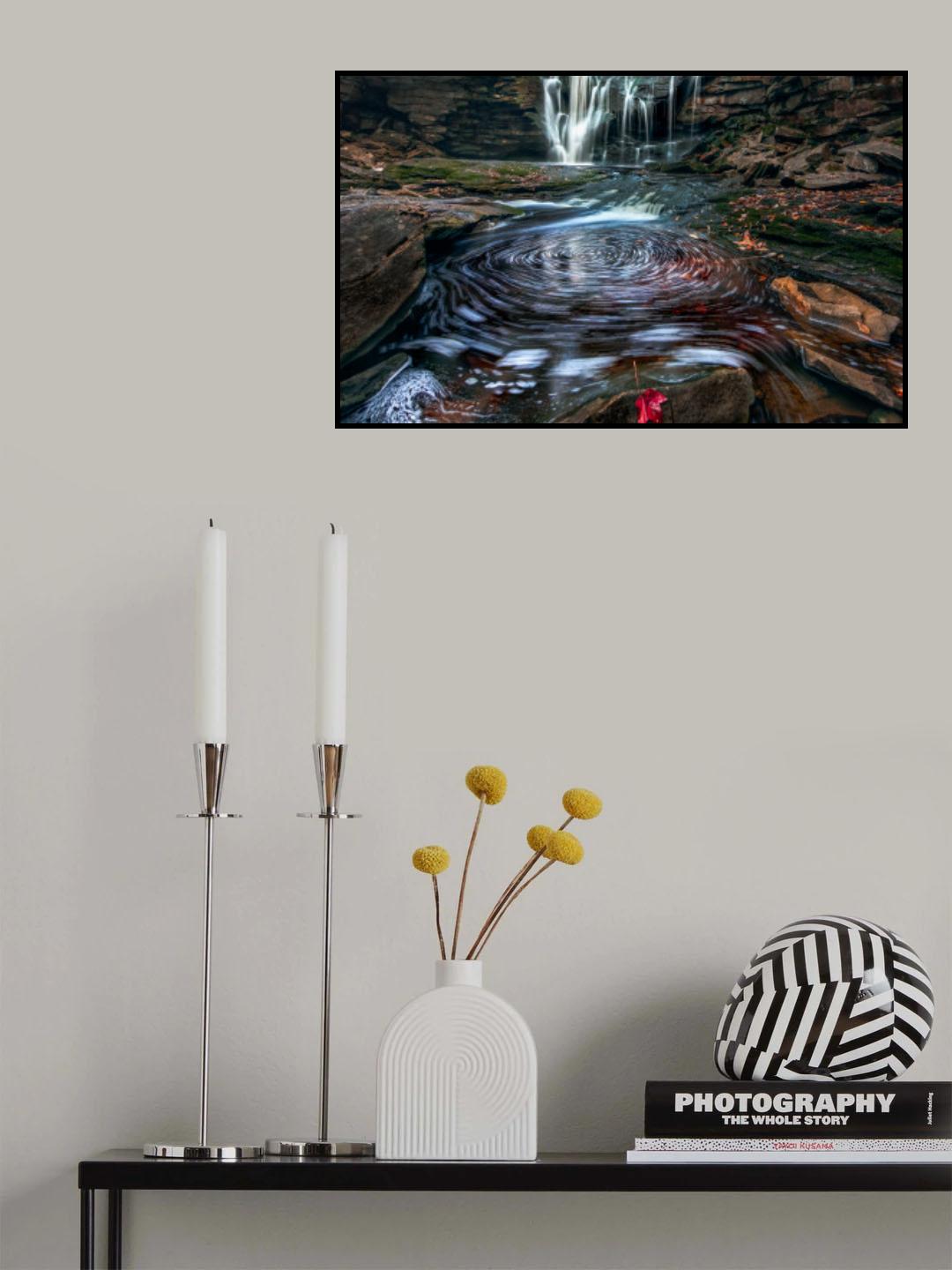 Swirl Poster och Canvastavla