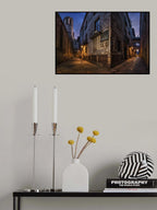 A corner of Barcelona Poster och Canvastavla
