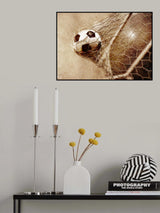 Football Soccer Sport Art 2 Poster och Canvastavla