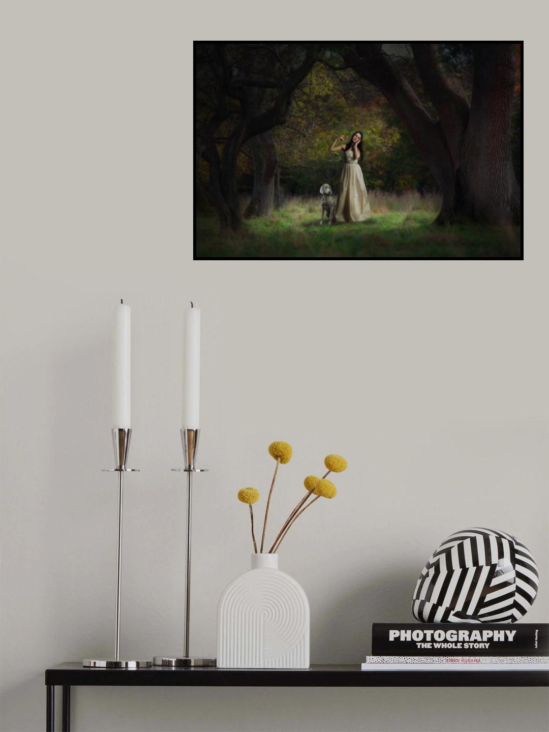 A Little Forest Tale Poster och Canvastavla