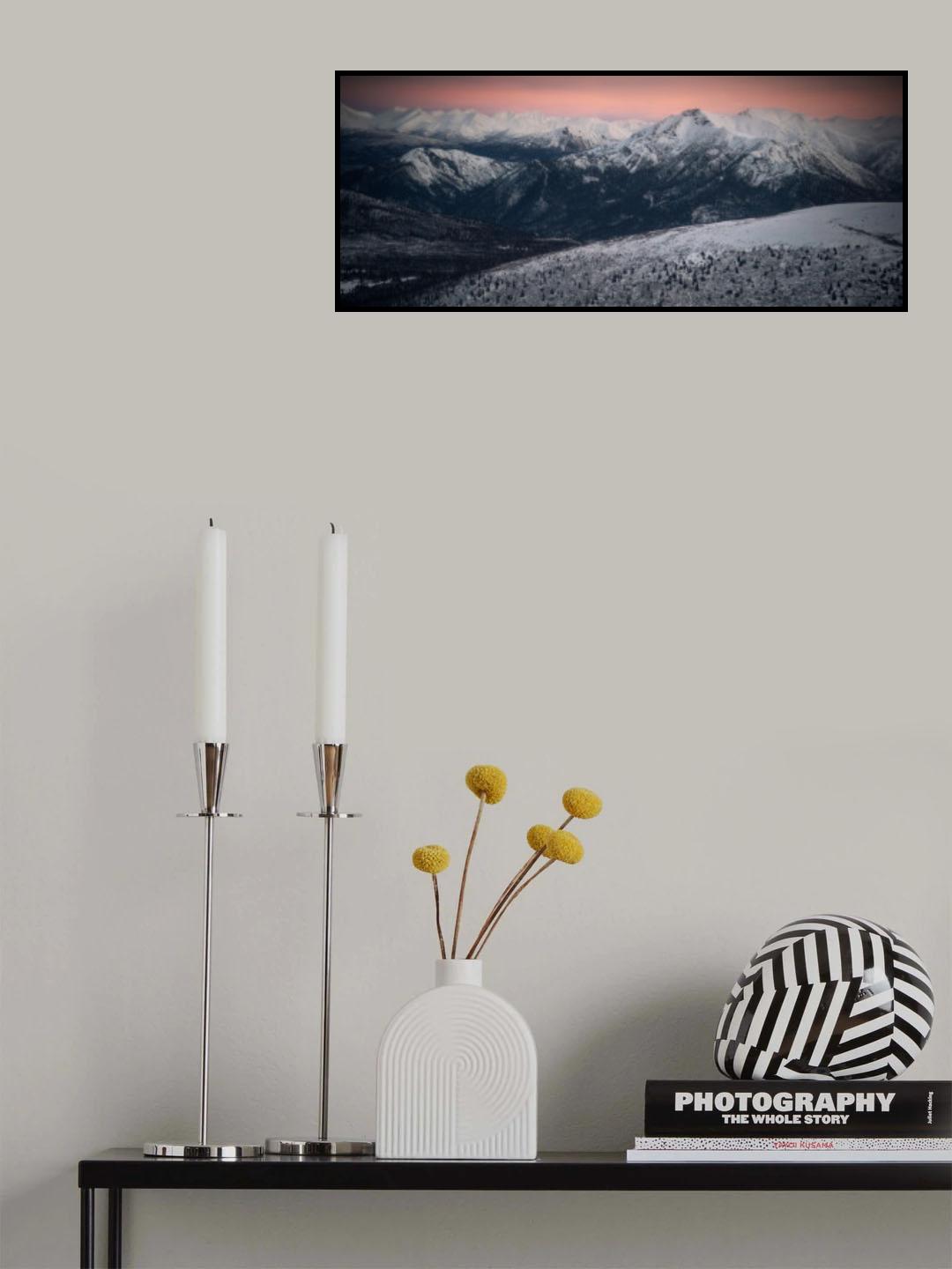 Yukon Range Poster och Canvastavla