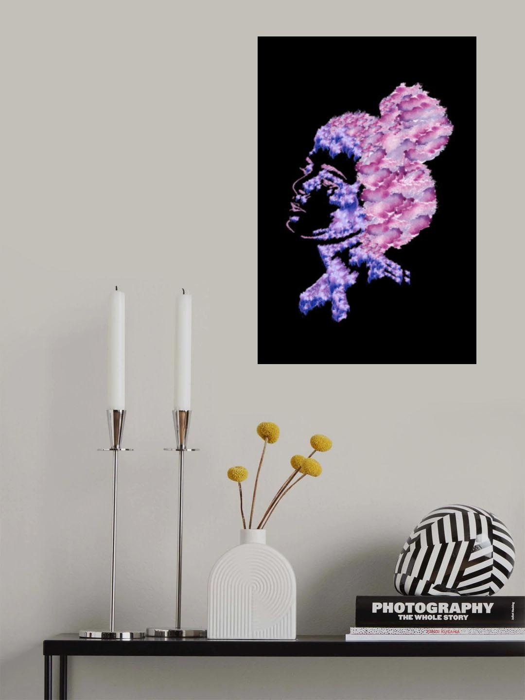 Ice Girl Poster och Canvastavla