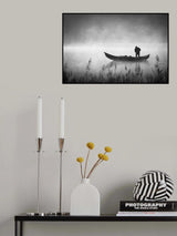Foggy morning Poster och Canvastavla