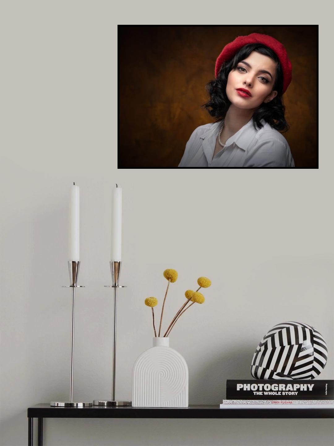 Ma Jolie Française Poster och Canvastavla