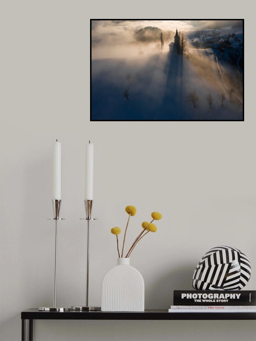 Sveti Tomaž, Slovenia Poster och Canvastavla