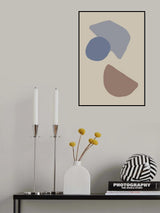 Organic Shapes 04 Poster och Canvastavla