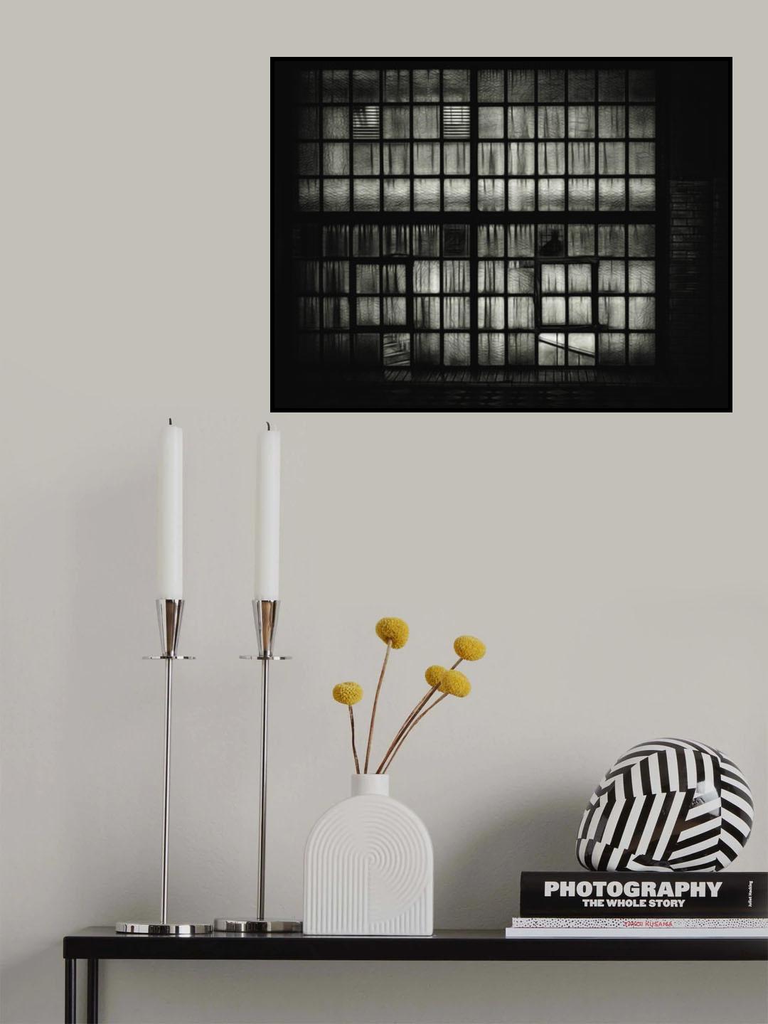 The World Behind Windows Poster och Canvastavla