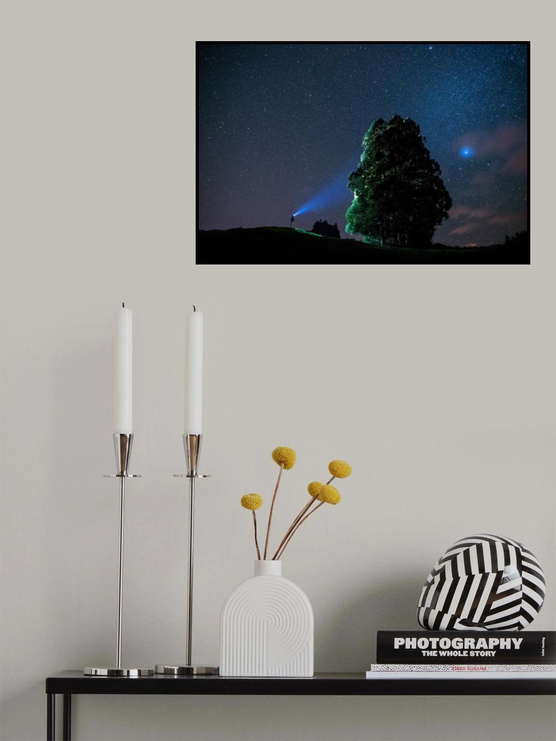 The Sky Painter Poster och Canvastavla