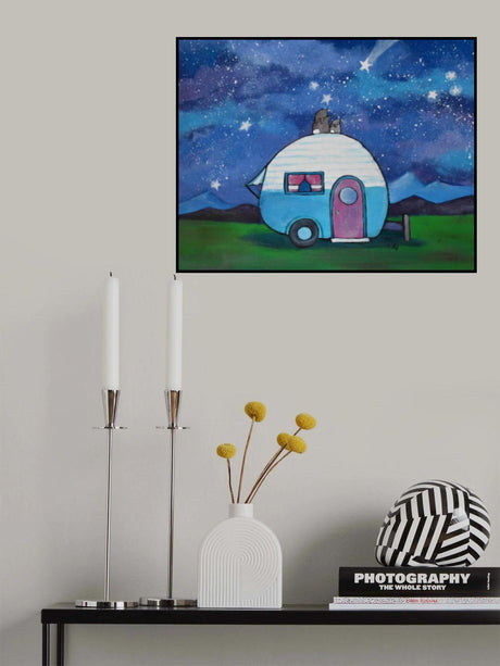 Sky Watching Poster och Canvastavla