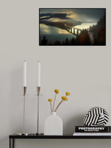 Bridge to the fog Poster och Canvastavla