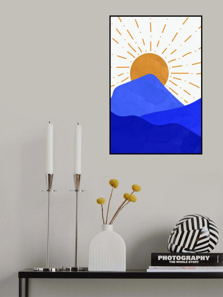 Sun and Moon #2 Poster och Canvastavla