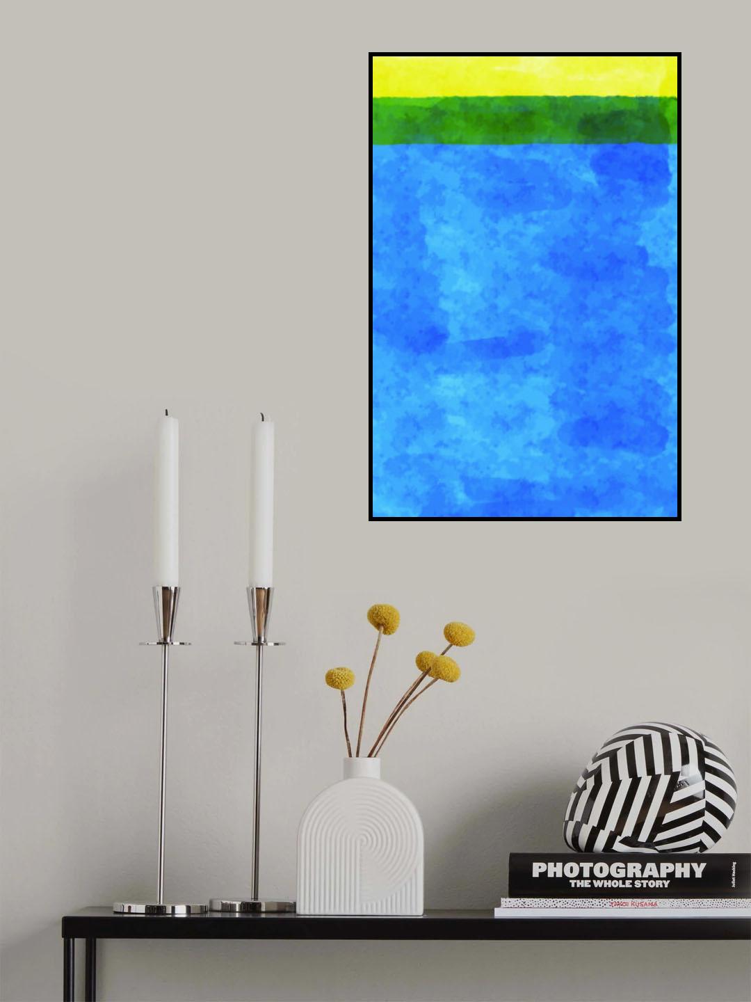 Minimal Watercolor #3 Poster och Canvastavla