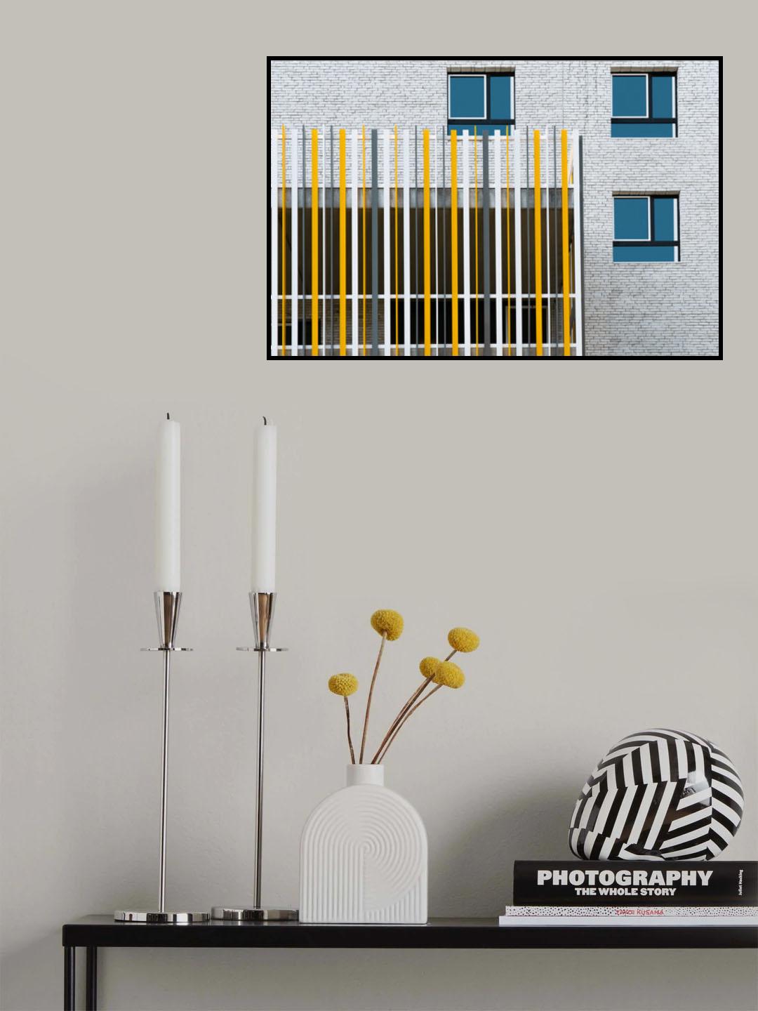 Laths and windows Poster och Canvastavla