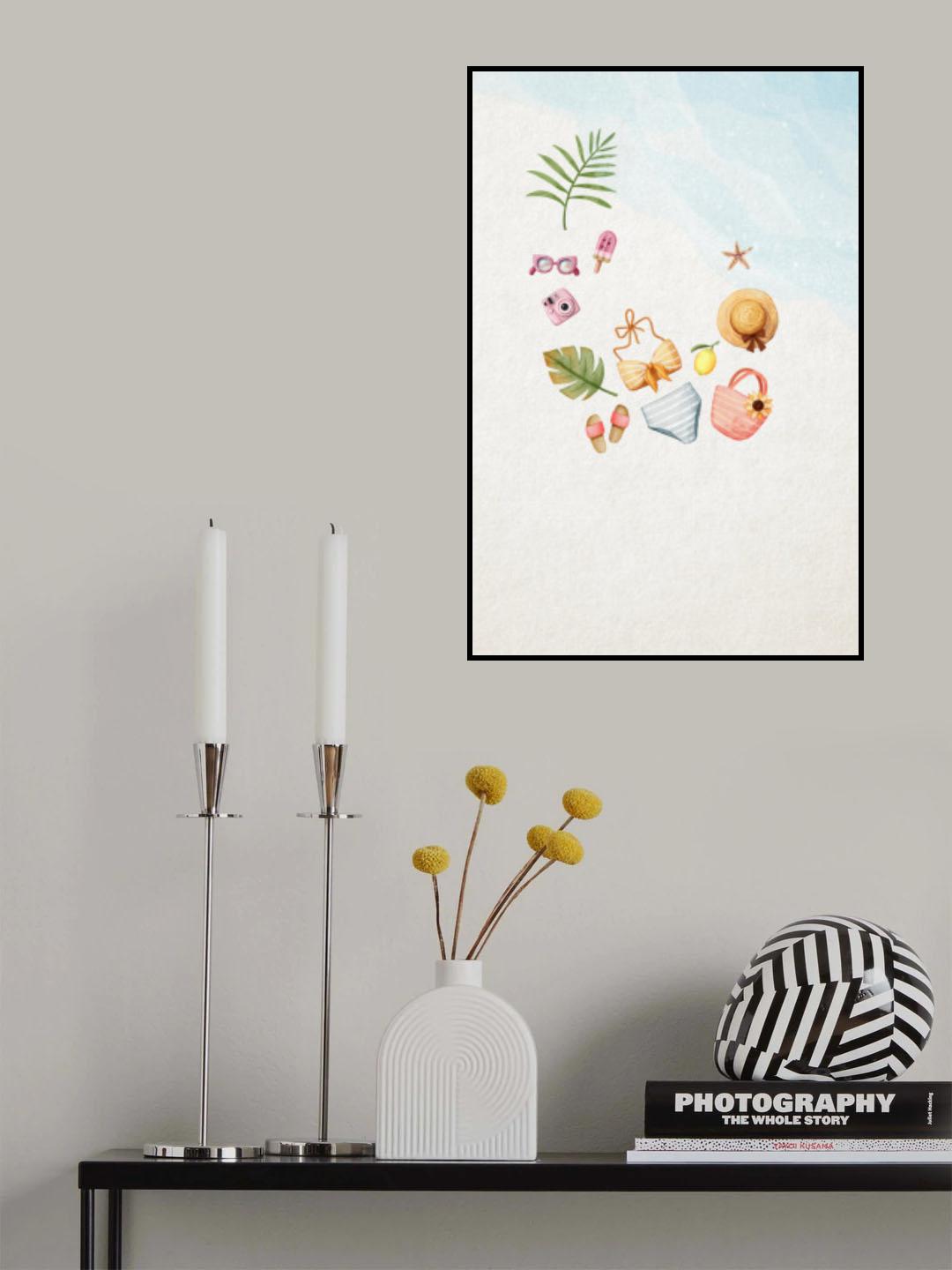 Cool Summer Swimwear Home Poster och Canvastavla