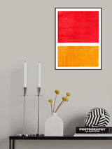 Colourfield 17 Poster och Canvastavla