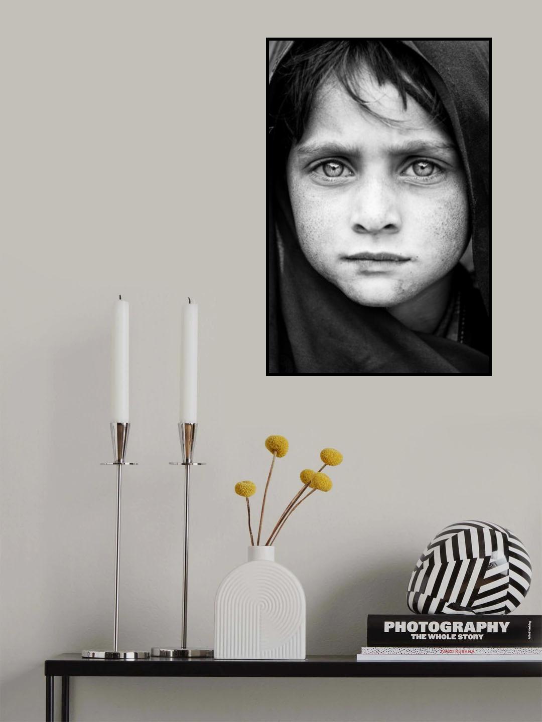 The Face Poster och Canvastavla