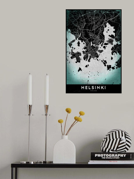 HELSINKI Poster och Canvastavla
