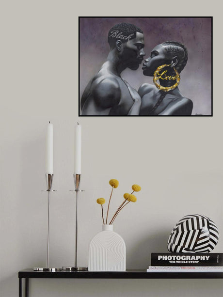 Blacklove Poster och Canvastavla