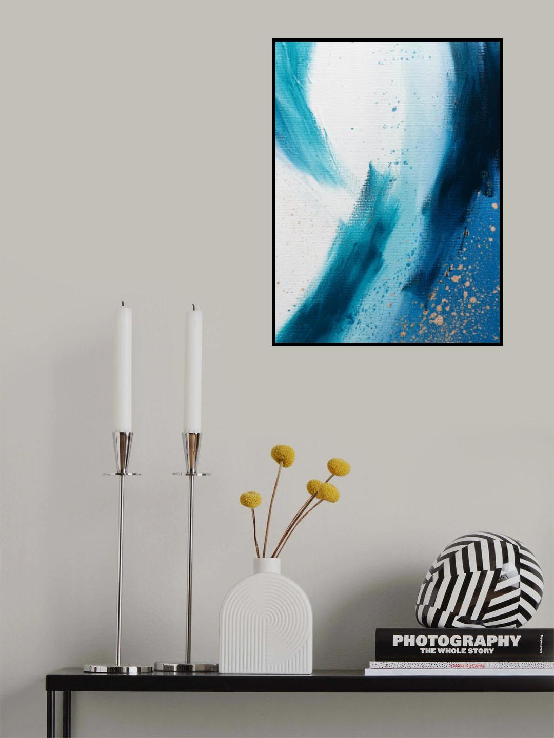 Abstract 39 Poster och Canvastavla