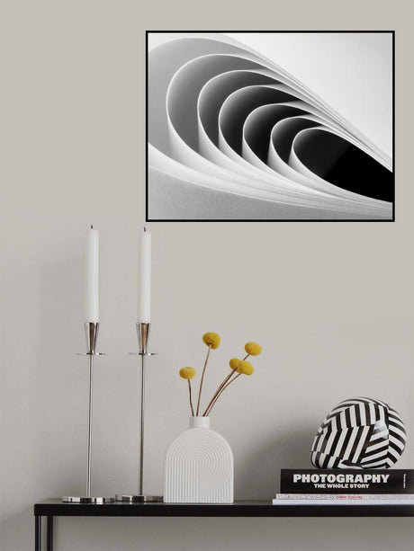 Paper Crescents Poster och Canvastavla