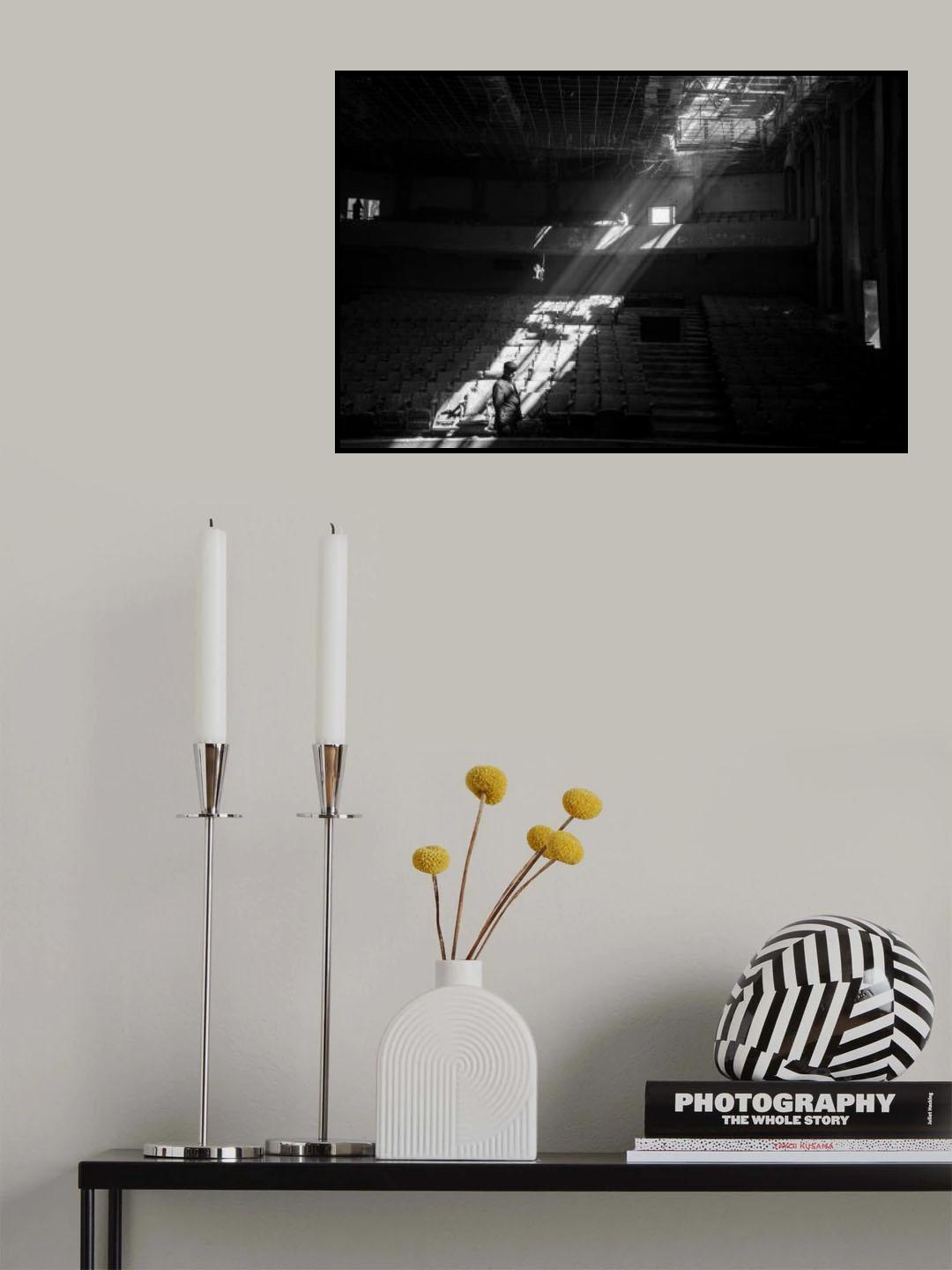 Abandoned Theatre II Poster och Canvastavla