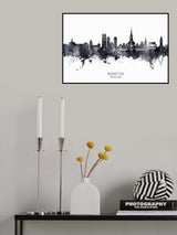 Münster Germany Skyline Poster och Canvastavla