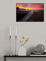 A River Flows Poster och Canvastavla