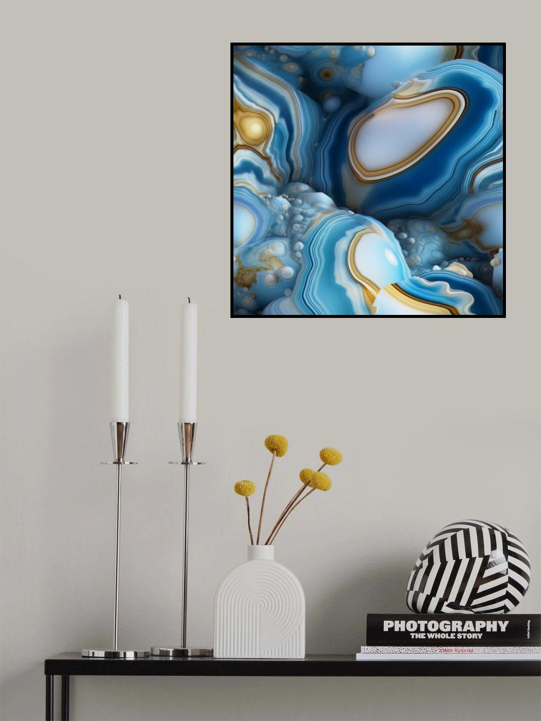 Agate 20 Poster och Canvastavla
