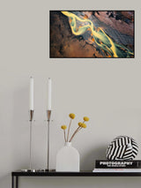 Aerial Impression of A Flying Dragon Poster och Canvastavla