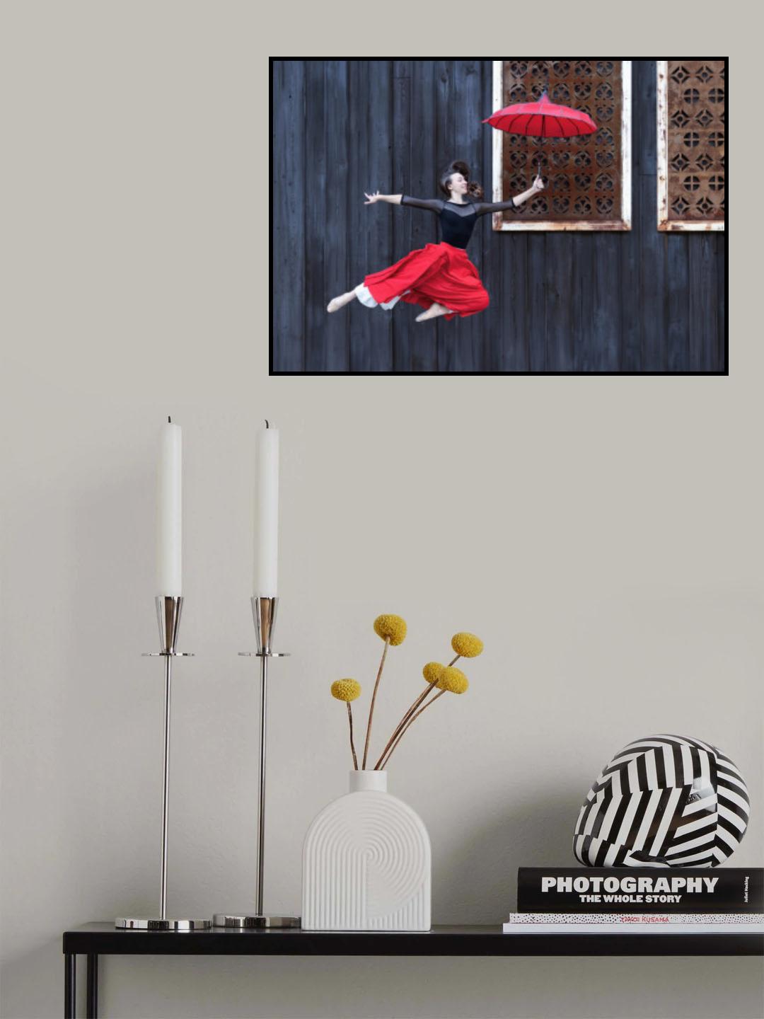 Dance into Frame Poster och Canvastavla