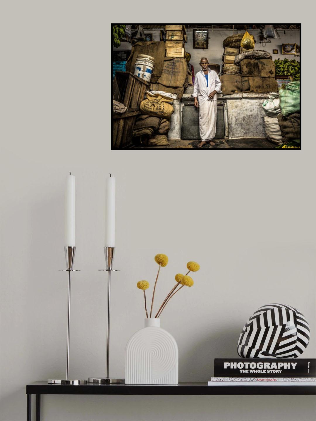 The man and his stuff Poster och Canvastavla