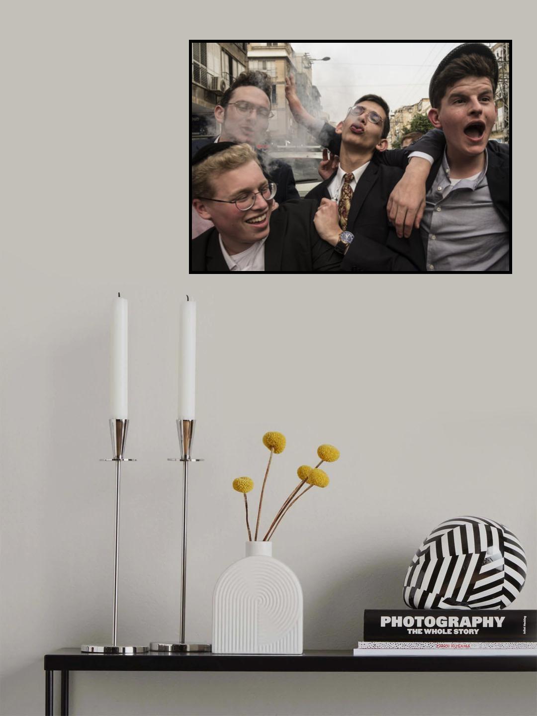 Bnei Brak 2017 Poster och Canvastavla